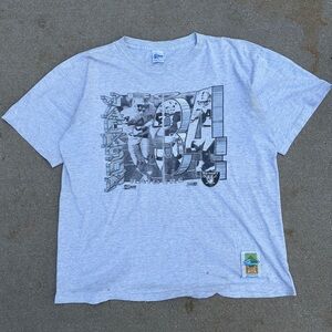 1991 Vintage Los Angelos Raiders Bo Jackson Single Stitch Shirt